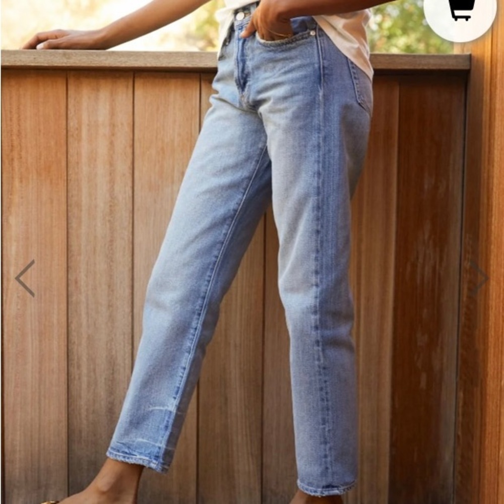 Outerknown Light Blue Boyfriend Jeans